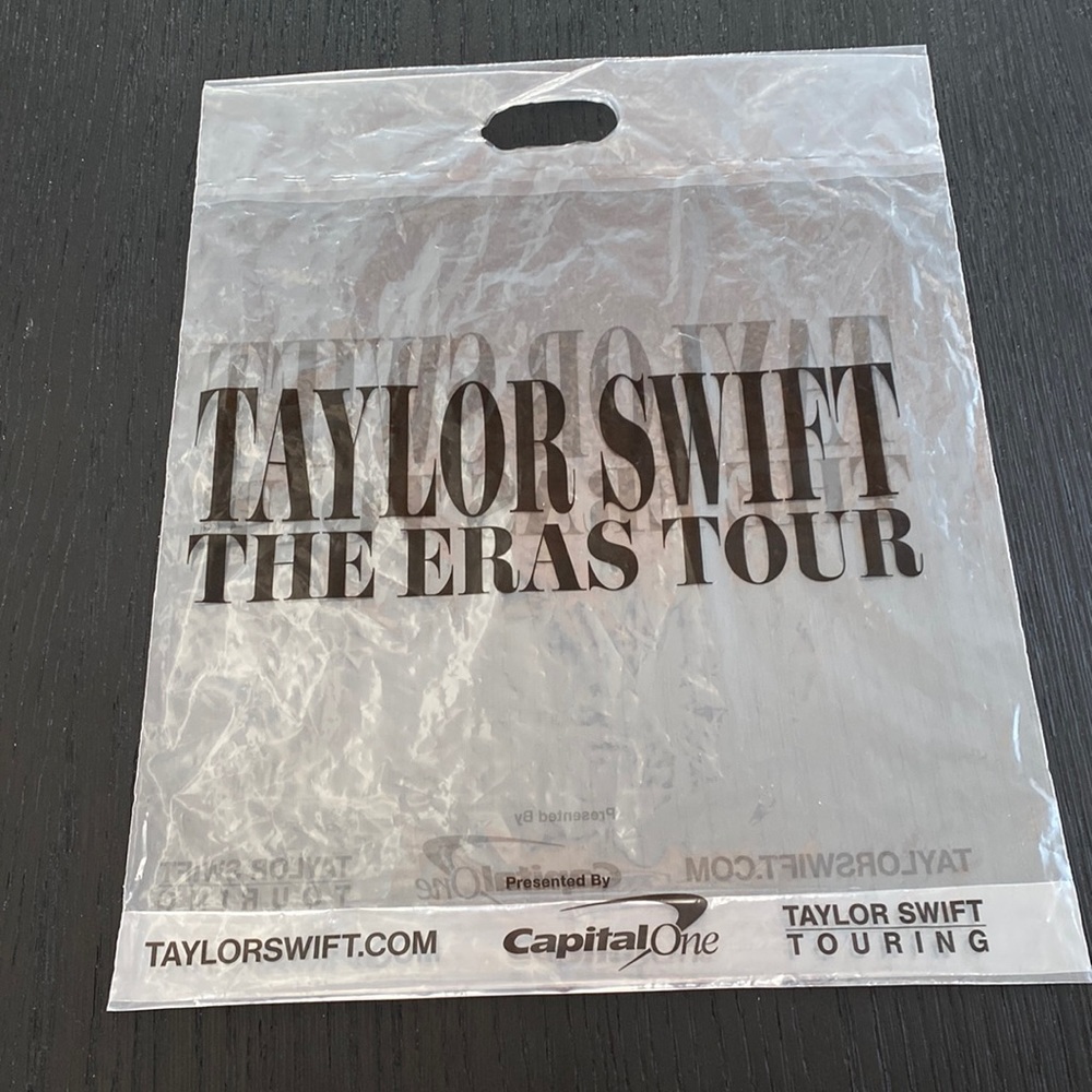 Taylor Swift The Eras Tour Clear Merch Bag